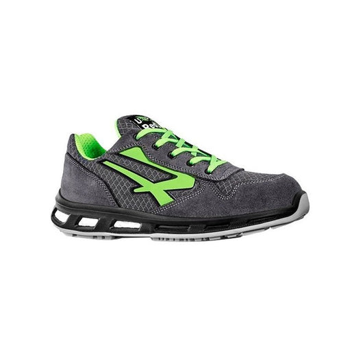 Scarpe Point Grigio/Verde Basse 39 S1P Upower