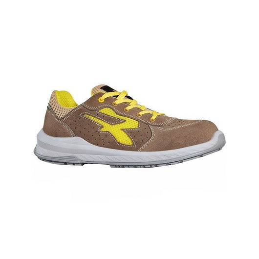 Scarpe Reflex Marrone/Giallo Basse 39 S1P Upower