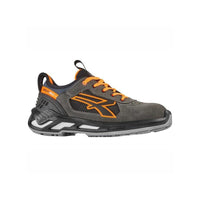 Scarpe Ryder Grigio/Arancio Basse 46 S1P Upower