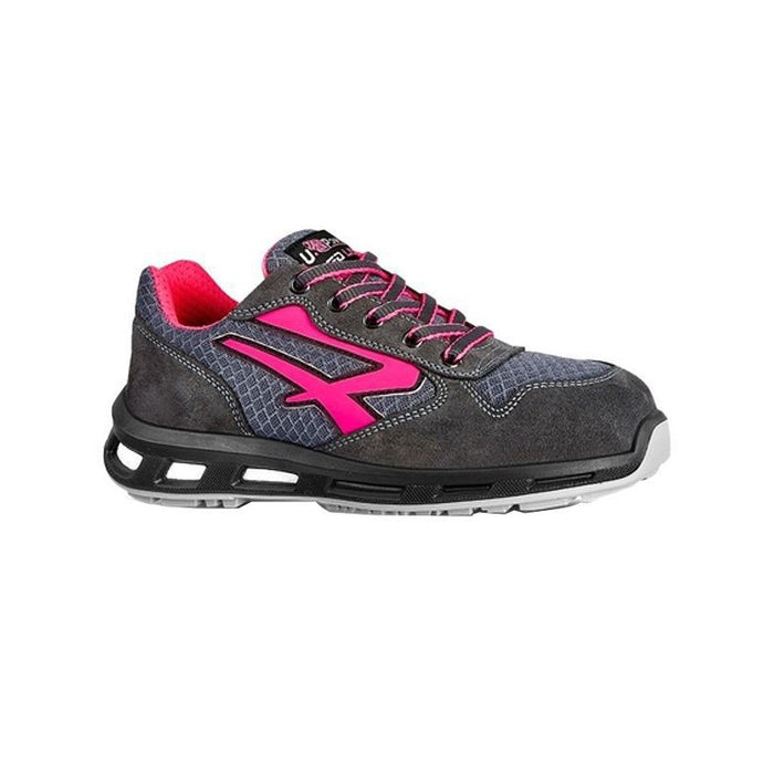 Scarpe Verok Grigio/Fucsia Basse 38 S1P Upower