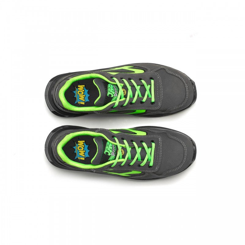 Scarpe Yoda Grigio/Verde Basse 42 S3 Upower