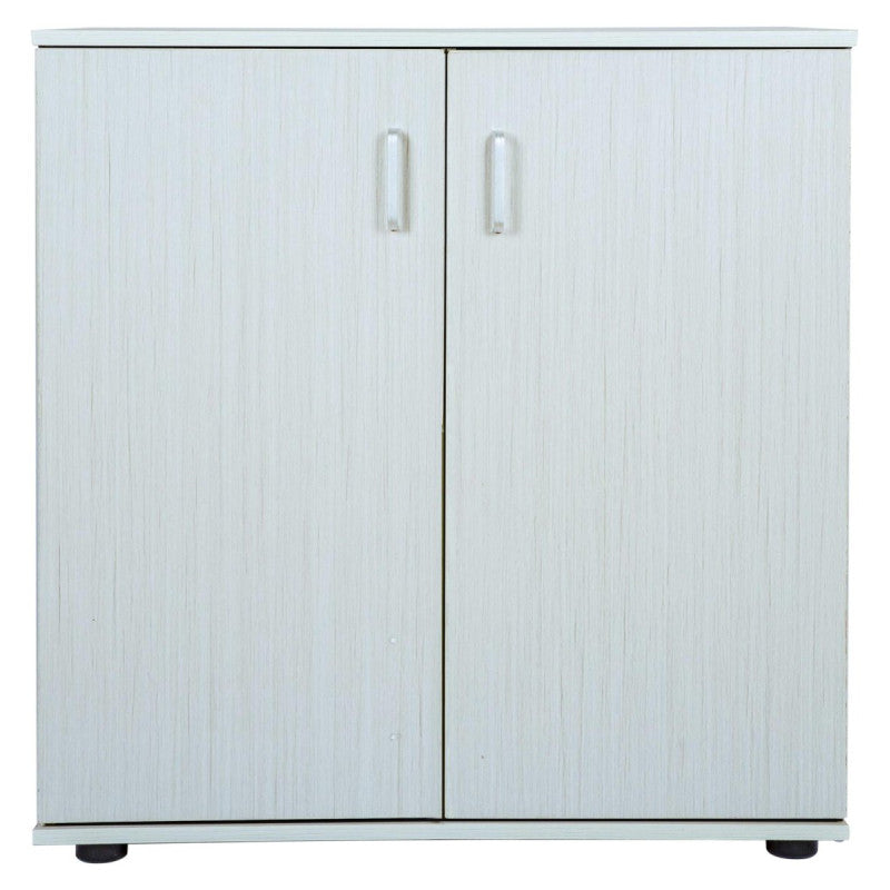 Scarpiera 2 Ante E 5 Ripiani 60x34x120 Cm Bianco Legno