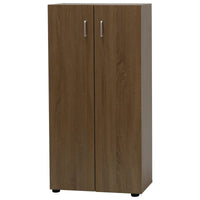 Scarpiera 2 Ante E 5 Ripiani 60x34x120cm Colore Quercia