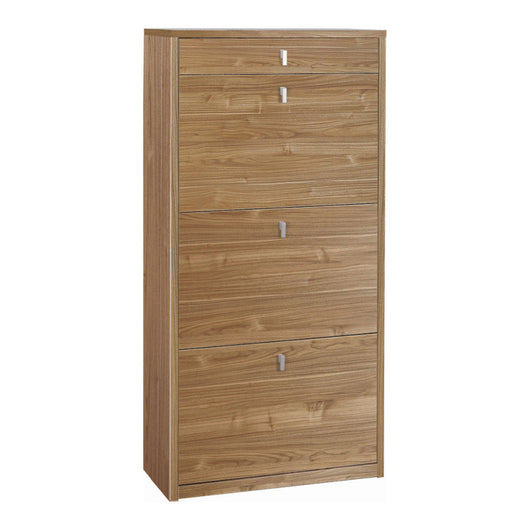 Scarpiera 3 Ante 1 Cassetto P29 Kit Noce Stelvio cm 63x29x127h - Sarmog