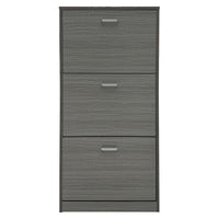 Scarpiera 3 Ante In Colore Grigio Legno