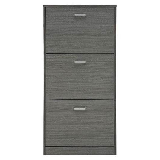 Scarpiera 3 Ante In Colore Grigio Legno