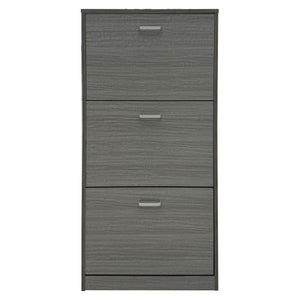 Scarpiera 3 Ante In Colore Grigio Legno