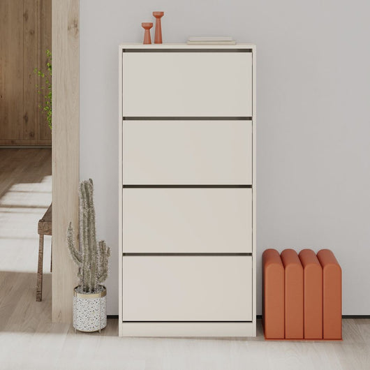 Scarpiera 4 ante a ribalta SHC540SAND colore cashmere