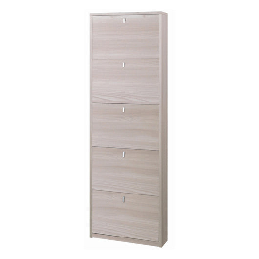Scarpiera 5 Ante P18 Kit Olmo Chiaro cm 63x18x190h - Sarmog