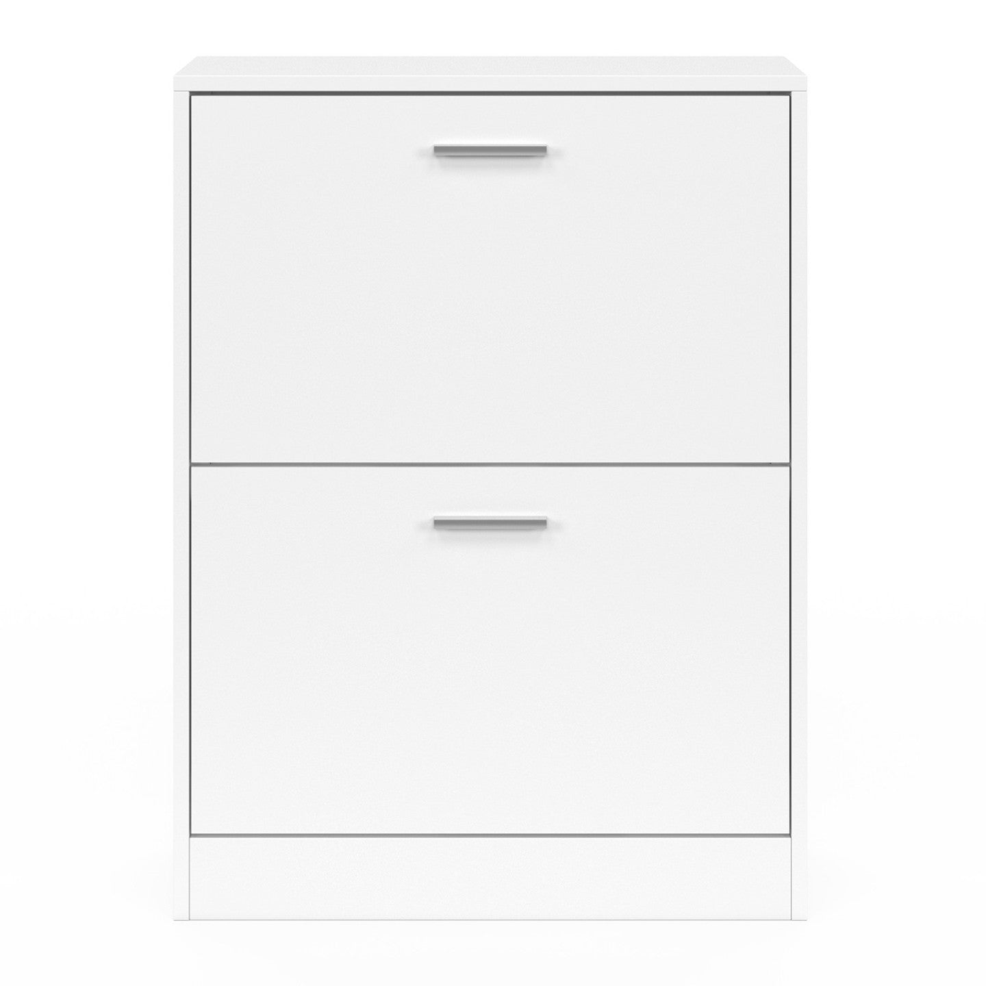 IDMarket - Scarpiera a 2 ante bianca