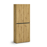 Scarpiera a 4 ante XL con 10 ripiani MISTER Artisan made in Italy