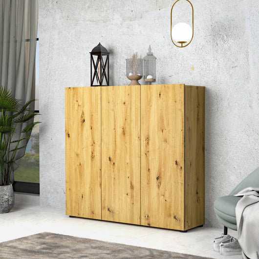 Scarpiera bassa a 3 Ante Mister Artisan made in Italy