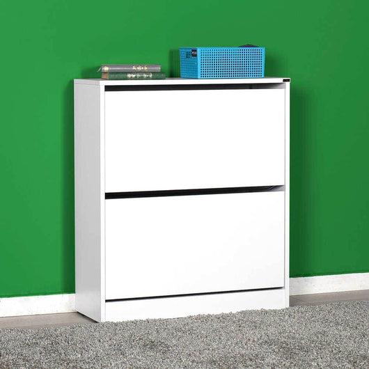 Scarpiera due ante a ribalta SHC520BY1 colore bianco 73x26x84H