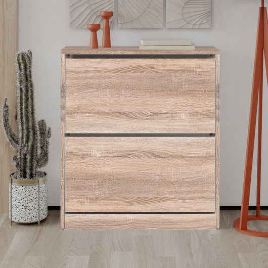 Scarpiera due ante a ribalta SHC520LT1 colore rovere tartufo