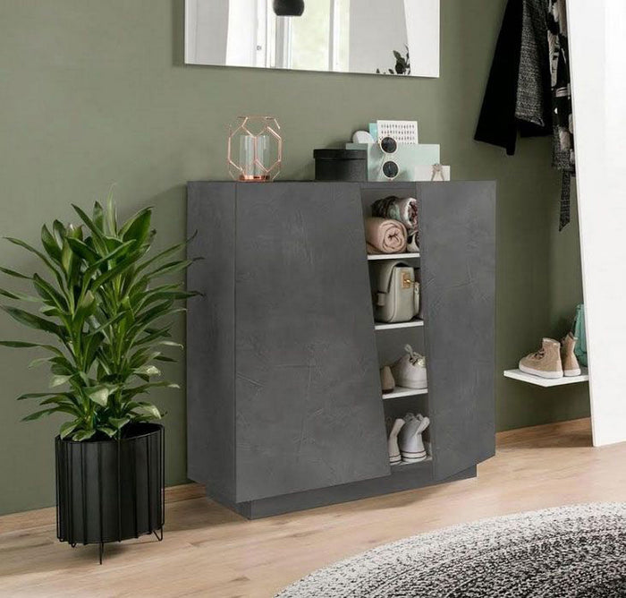 Scarpiera 2 ante, ardesia, ZTC13763441