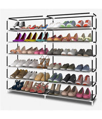 Scarpiera In Tela 6 Livelli Per Soggiorno Corridoio Organizzatore Scarpe Scaffale         