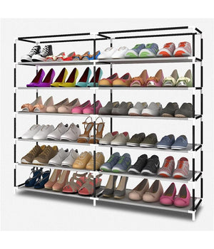 Scarpiera In Tela 6 Livelli Per Soggiorno Corridoio Organizzatore Scarpe Scaffale         