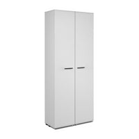 Scarpiera Lugo 02A con 2 ante e 5 scomparti colore bianco