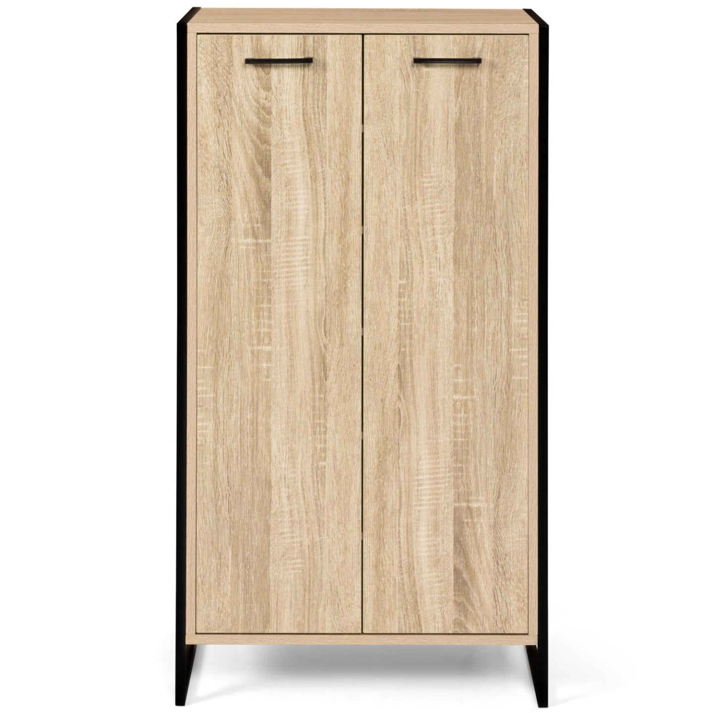 IDMarket - Scarpiera LUIS Armadio a 2 ante di design industriale