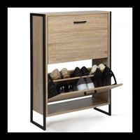 IDMarket - Scarpiera LUIS due ante design industriale