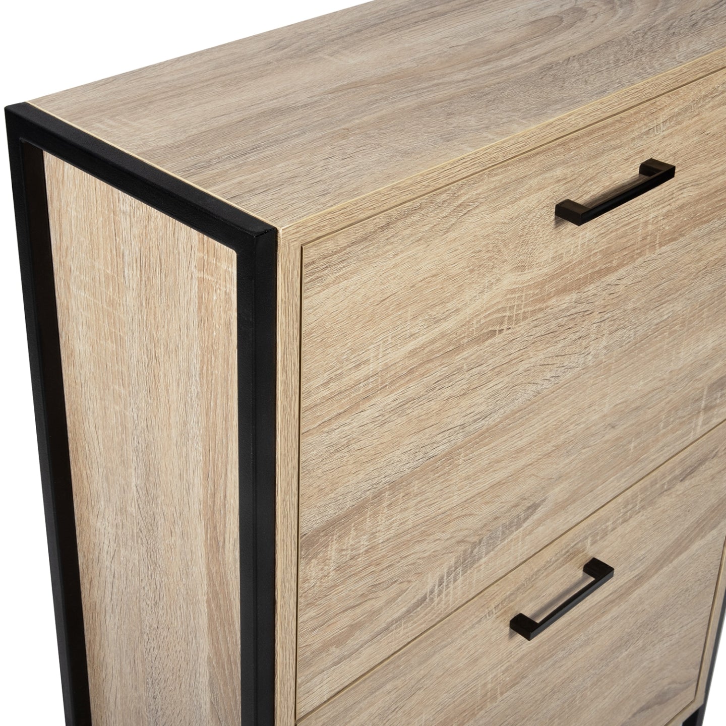 IDMarket - Scarpiera LUIS due ante design industriale