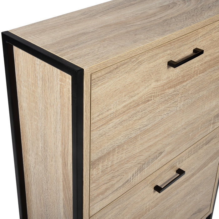 IDMarket - Scarpiera LUIS due ante design industriale