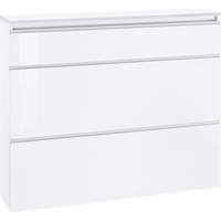 Scarpiera Magic 120 – 2 ante + 1 ribalta – Bianco Lucido