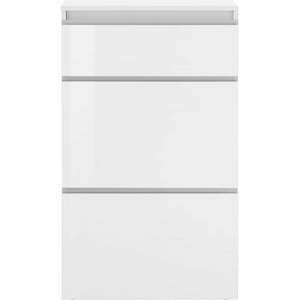 Scarpiera Magic 60 – 2 ante + 1 ribalta – Bianco Lucido