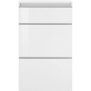 Scarpiera Magic 60 – 2 ante + 1 ribalta – Bianco Lucido