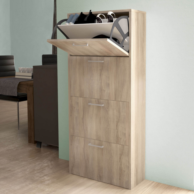 SCARPIERA MOLLY 4 ANTE A RIBALTA OLMO CHIARO