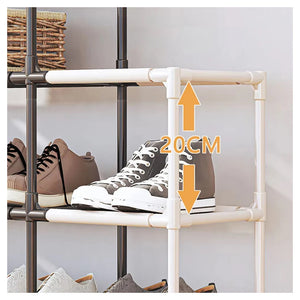 Trade Shop - Scarpiera Multistrato Organizzatore Salvaspazio Ingresso Design Compatto Funzionale -