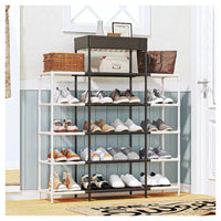 Trade Shop - Scarpiera Multistrato Organizzatore Salvaspazio Ingresso Design Compatto Funzionale -