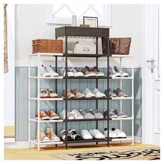 Trade Shop - Scarpiera Multistrato Organizzatore Salvaspazio Ingresso Design Compatto Funzionale -