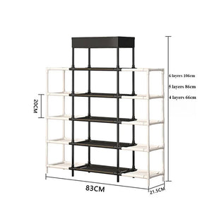 Trade Shop - Scarpiera Multistrato Organizzatore Salvaspazio Ingresso Design Compatto Funzionale -