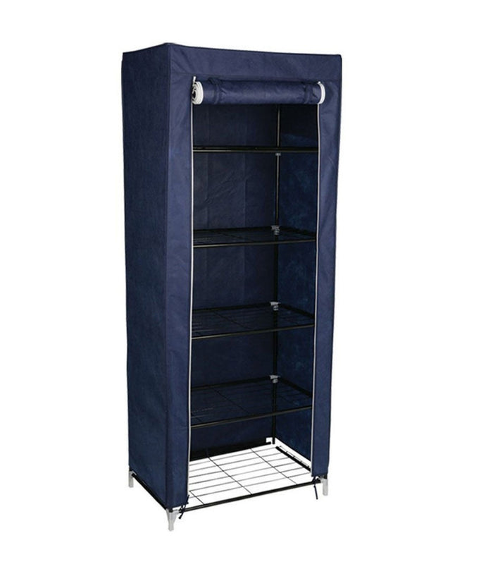 Scarpiera Organizer 5 Ripiani Salvaspazio Antipolvere Per Scarpe Pantofole         