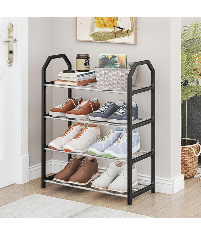 Scarpiera Organizzatori Di Scarpe In Metallo Calzature Negozi Assemblaggio Rapido         