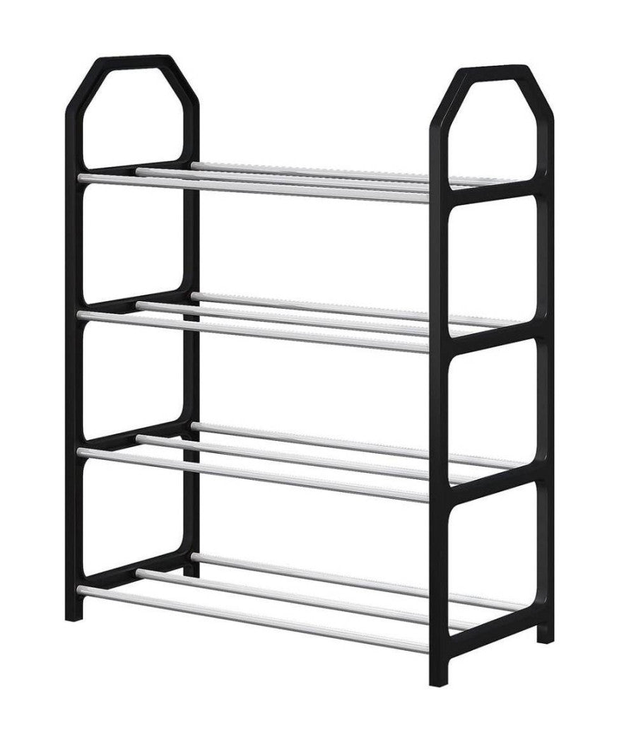 Scarpiera Organizzatori Di Scarpe In Metallo Calzature Negozi Assemblaggio Rapido         