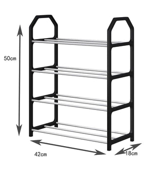 Scarpiera Organizzatori Di Scarpe In Metallo Calzature Negozi Assemblaggio Rapido         