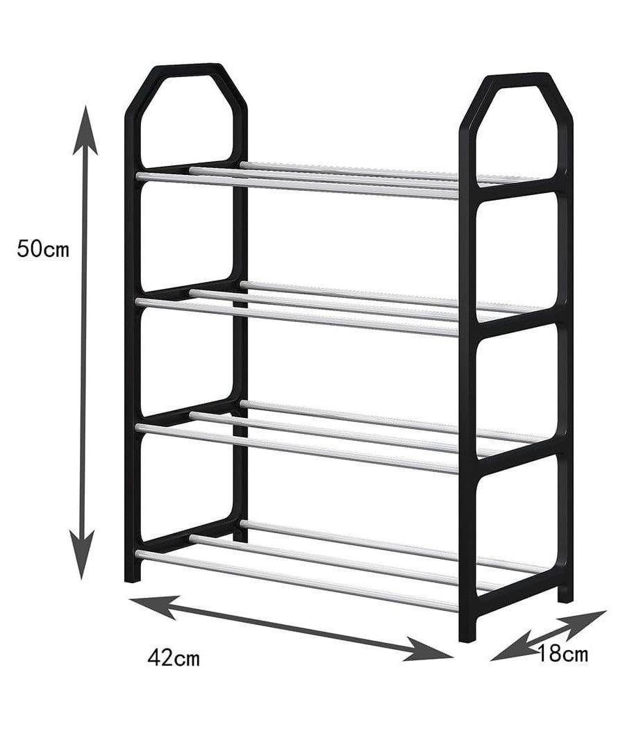 Scarpiera Organizzatori Di Scarpe In Metallo Calzature Negozi Assemblaggio Rapido         