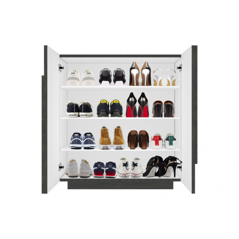 Scarpiera Ping 80 – 2 ante – Ardesia