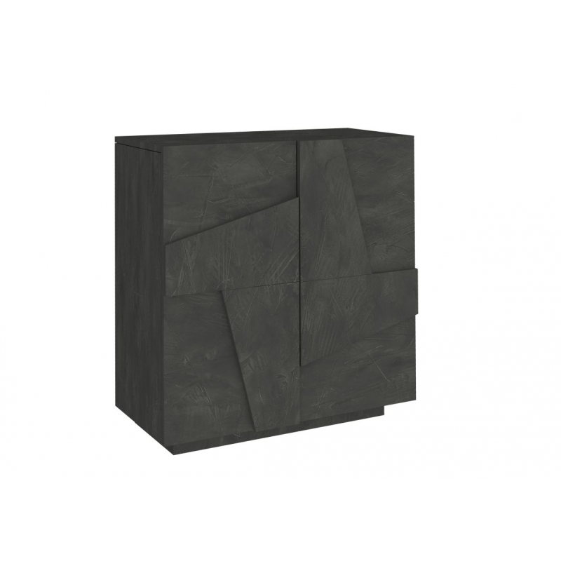 Scarpiera Ping 80 – 2 ante – Ardesia