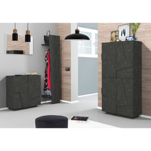 Scarpiera Ping 80 – 4 ante – Ardesia