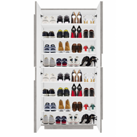 Scarpiera Ping 80 – 4 ante – Cemento Bronx