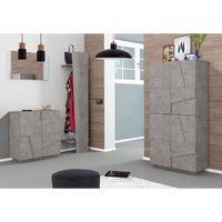 Scarpiera Ping 80 – 4 ante – Cemento Bronx