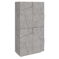 Scarpiera Ping 80 – 4 ante – Cemento Bronx