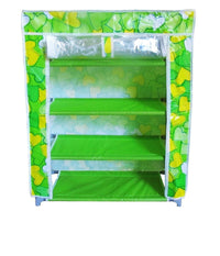 Scarpiera Salvaspazio A 6 Ripiani 106x60x30 In Tessuto Impermeabile Portascarpe         