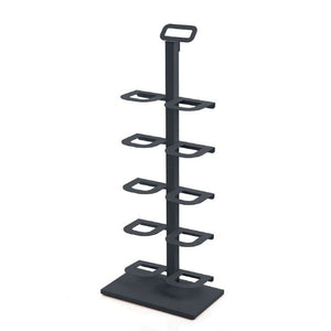 Scarpiera salvaspazio TIDY – portascarpe verticale slim in metallo 20 cm per 5 paia, mobile per scarpe ingresso e corridoio
