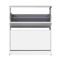 Scarpiera shc520 a due ante a ribalta bianco