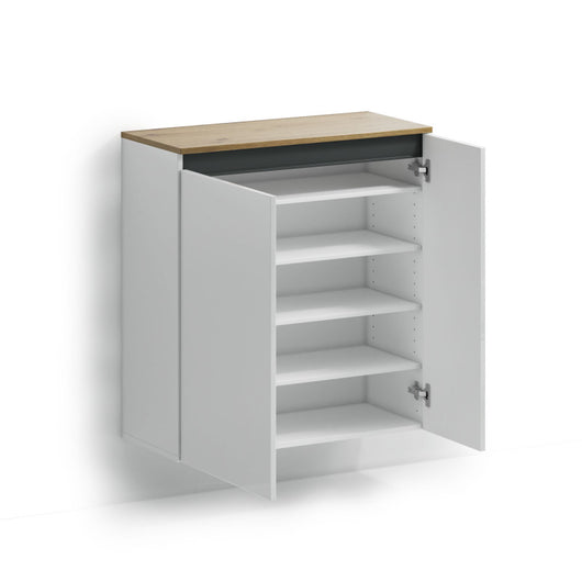 Scarpiera sospesa a 2 Ante ZIPPO made in Italy