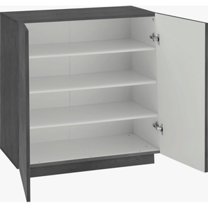 Scarpiera Vega – 2 Ante – 80x86x38 - Ardesia